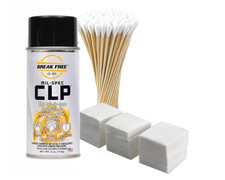 Break Free CLP Clean Lubricant Preservative Gun Cleaner 100 Swabs 200 patches picture
