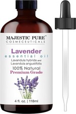 Majestic Pure Lavender Essential Oil with Glass Dropper | 100% Pure and Natural picture