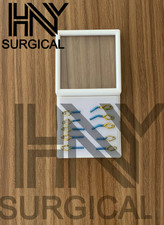 Aneurysm clips Neurosurgery 10-pcs Set In titanium Premium Quality picture
