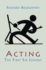 Acting; The First Six Lessons - Paperback By Boleslavsky, Richard - VERY GOOD picture