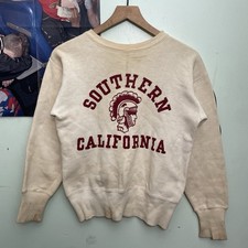 70s True Vintage Champion USC Trojans Southern California Crewneck Sweatshirt  picture