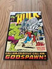 Incredible Hulk  145  F/VF  7.0  High Grade  Colossus  General Ross  1971 picture