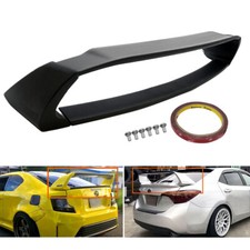 For 09-13 Toyota Corolla JDM ABS Unpainted Mugen Style 4Pic Trunk Wing Spoiler picture