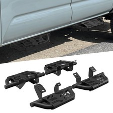 4Pcs For Toyota Tacoma 2024-2026 Double/Crew Cab Running Boards Drop Steps Side picture
