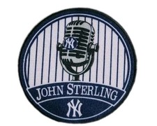 New York Yankees John Sterling Memorial Jersey Patch picture