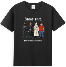 Same Sh*t Different Costume Funny Political Meme Saying Vintage Men's T-Shirt picture