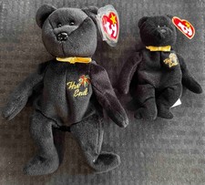 RARE Ty Beanie Baby 1999 “The End”Y2K MillenniumBear w/Tag Error+McDonald’s Bear picture