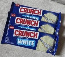 3x Crunch White Chocolate Bar- Limited Edition- VERY HTF 1.55oz Bar - FAST SHIP picture