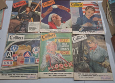Vintage Collier's Magazines - Lot of 6 1942-1943 Era Female Themed picture