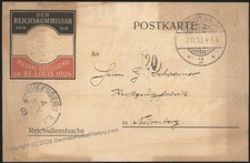 Germany USA 1904 St Louis Worlds Fair Official Dr Lindeck Signature  Cove 115951 picture