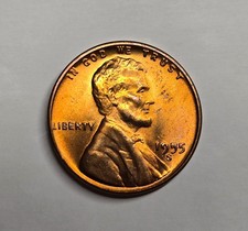 1955 S Lincoln Wheat Cent Choice BU 1c Brilliant Uncirculated OBW Superb Detail picture