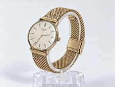 Longines Manual-Wind Watch  Vintage 1980s Gold Dial picture