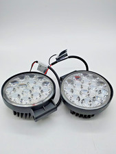 Nilight 4.5” 42W LED Pod Lights 2PCS Flood Beam Fog Driving ATV Truck Offroad picture