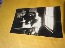 RPPC Real Photo Postcard MO Missouri Reeds Spring Post Office Old Man picture