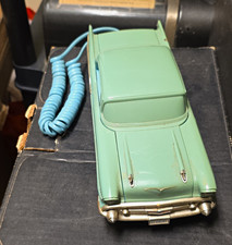 Telemania TEAC '57 Chevy Corded Telephone Vintage/Retro Green/Blue Ringer picture