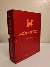 WS Game Company Library of Play Monopoly Vintage Bookshelf Edition Hasbro Red picture