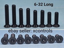 CUSTOM LENGTH 6-32 SCREW KIT for mounting Red Dot optics or other / 6-32 screws picture
