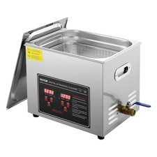 VEVOR 10L Ultrasonic Cleaner with Timer Heating Machine Digital Sonic Cleaner picture
