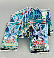 YuGiOh Bustine Code Of The Duelist 1st Edition Booster Lot X16 Pack Sealed picture
