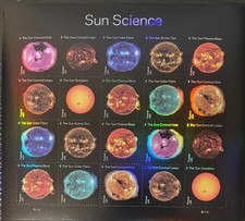 US 2021 Forever Space Sun Science stamps Sc#5598-5607- MNH- 100 pcs total picture