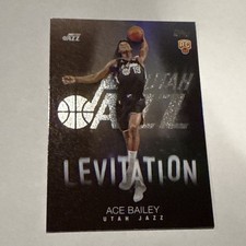Ace Bailey 2025-26 Topps Levitation #L-20 Utah Jazz RC Rookie Insert🔥🔥 picture