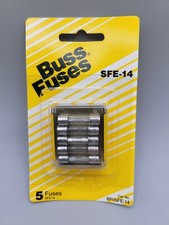 5 Pack Cooper Bussman BP/SFE-14 Automotive Fuses SFE-14 Buss Fuse picture