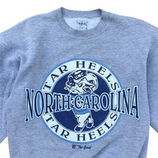 Vintage North Carolina Tarheels Sweater Mens Medium - UNC The Game Russel 90s picture