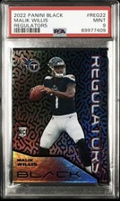 2022 Panini Black Regulators Malik Willis #REG-22 POP 2 NONE Higher SSP PSA 9🔥  picture