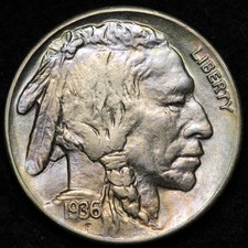 1936-S Buffalo Nickel GEM BU *UNCIRCULATED* MS E323 IWDNM picture