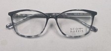 Originale SCOTT HARRIS SH-710 C3 Eyeglasses CHARCOAL New Plastic 54-15-140 picture