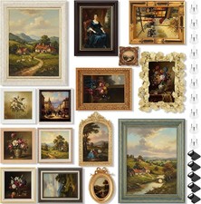 15 Pack Vintage Picture Frames for Wall,Tabletop Display Ornate(Essential Style) picture
