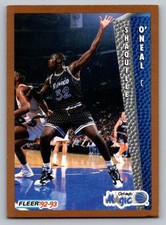 1992-93 Fleer Shaquille O'Neal Rookie #401 Magic picture
