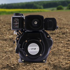 247CC 4-Stroke Tiller Diesel Engine 5HP Vertical Motor Single Cylinder Air-Cool picture