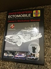 GHOSTBUSTERS HAYNES OWNERS' WORKSHOP MANUAL: ECTOMOBILE ES MK.I - Hardcover NEW picture