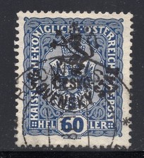 Czechoslovakia 1918 Budejovice Horner local ovp on Austrian empire used picture