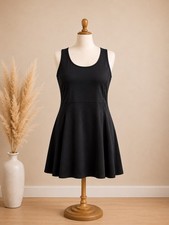 Xersion Quick-Dri Black Romper Dress XXL / vestido negro tipo deportivo  picture