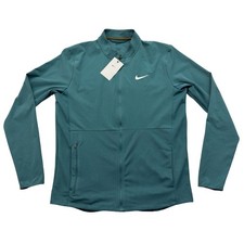 Nike Court Advantage Tennis Jacket Mens Medium Teal Green SAMPLE Rare NWT New picture