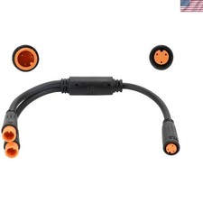 EBIKE Cable 3 Pin; 1T2 Y-Splitter Extension Wire for eBike, Julet Type, Suita... picture
