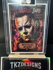 2026 Tkzdesigns Artist Signed Horror inks Halloween Michael Myers  MMF-1 picture