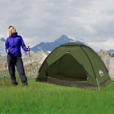 Compact 1-2 Man Tent Waterproof Backpacking Hiking Camping Fishing Shelter picture