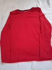 Talbots~Womens Red,%100 Pima Cotton,Round Neck