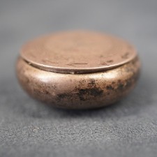 Vintage Wells Sterling Silver Pill Box -  USA picture