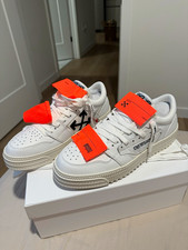 Authentic Off-White 3.0 Off-Court Low Top White Lace-Up Men’s Sneakers size 44 picture