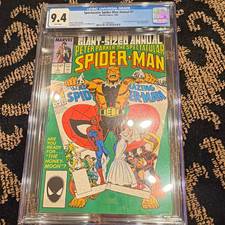 Spectacular Spider-Man Annual #7 CGC 9.4 (1986) Marvel John Romita picture