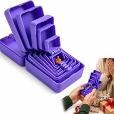 Multi-Layer Nesting Prank Box, 3D Printed Surprise Gift with Mini Middle Finger picture