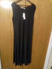 Soft Surroundings Bailey Dress Maxi Length Size 2X Black picture