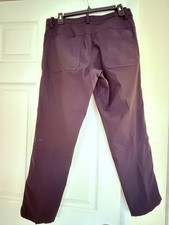 Lululemon Men’s Pants Size 31 very dark blue Stretch 5 Pocket Technical Casual picture