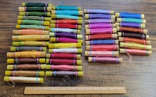 50 Yards Gorgeous Moroccan Silk Spools for Fly Tying,  You Choose Color picture