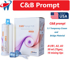 Dental Self-curing C&B Prompt 1:1 Temporary Crown and Bridge Material, PacDent picture