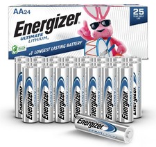 Energizer Ultimate Lithium AA Batteries - 24 Count (Exp: 12/2049) picture